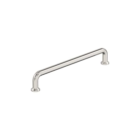 Amerock Factor 6-5/16 inch 160mm Center-to-Center Polished Nickel Cabinet Pull BP37381PN