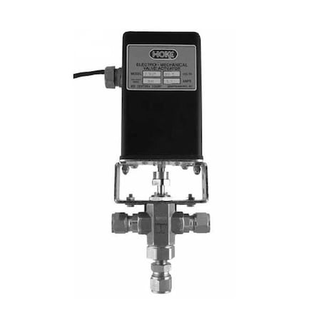 Hoke 0172 Series 180 degrees Unidirectional Electric Actuators, For 7644 Series Three Way Ball valves 0172L2F