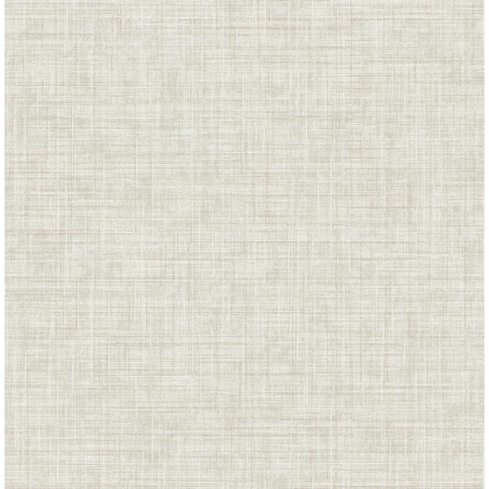 A-Street Prints Tuckernuck Taupe Linen Wallpaper 2999-24273