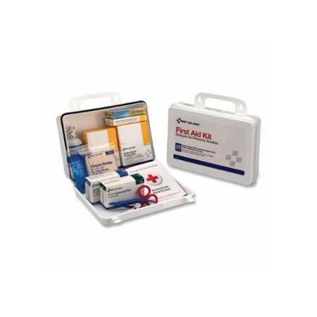 First Aid Only 25 Person ANSI Plus First Aid Kit, Weatherproof Plastic Case, Wall Mount 579-6430