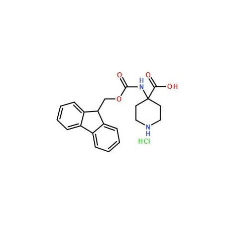 Ak Scientific 4-(Fmoc-amino)-4-piperidinecarboxylic acid hydrochloride (250mg), CAS 368866-09-5 W5801-250mg