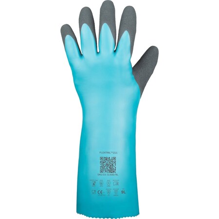 Assurance Supported Nitrile, Nylon Blended Liner with MicroFoam Grip, 53 Mil 251473