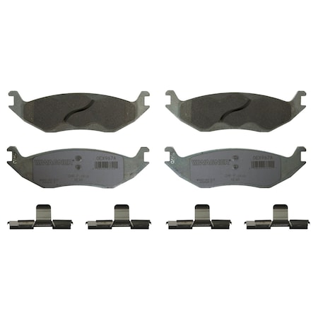 Wagner Brake OEX Rear Disc Brake Pad Set Premium Ceramic,  OEX967A