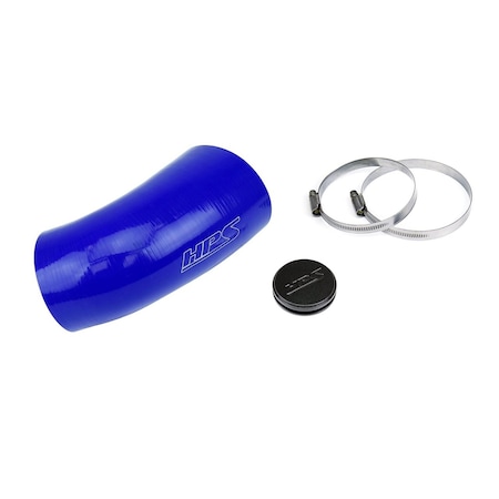 Hps Performance High Temp Reinforced Silicone Air Intake Hose Kit, Blue, 57-2077-BLUE