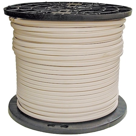 Southwire NM-B Non-Metallic Building Cable, Copper, 14 AWG, 2C, Solid, 1000 ft 14/2NM-WGX1000