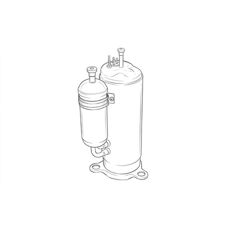 Rheem-Ruud Compressor Assembly N-TF30VD1A K9810275004