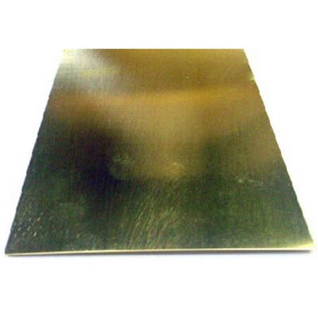 K & S Precision Metals 9739 0.09 x 0.5 x 36 in. Brass Strips Pack of 3, 3PK 676405