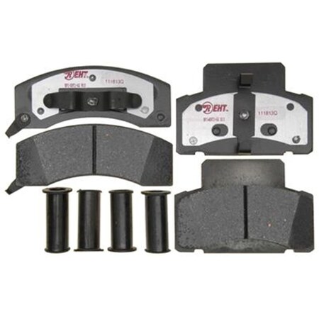 R/M Brakes RM Brakes EHT459H Ceramic Brake Pad Set With Hardware R53-EHT459H