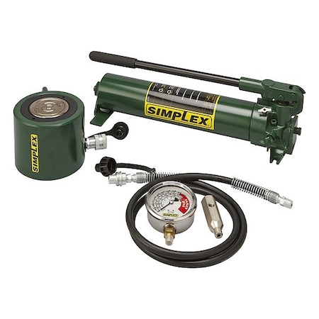 Simplex Cylinder and Hand Pump Set, Single Acting ST1002A