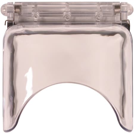 Safety Technology International Keypad Cover, Polycarbonate, Surface Mount, 3 5/8 in W x 3 1/4 in H x 2 in D, Clear STI-6516