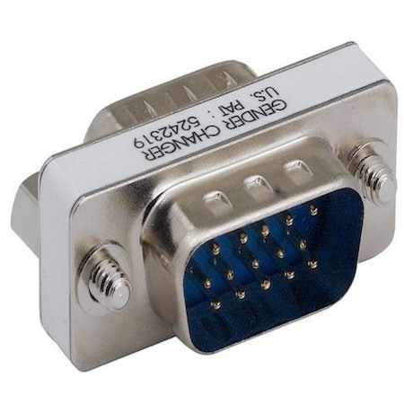 Sanoxy 5 PACK  HDD15 Male to Male Mini Gender Changer SNX-CBL-LDR-MO204-0100