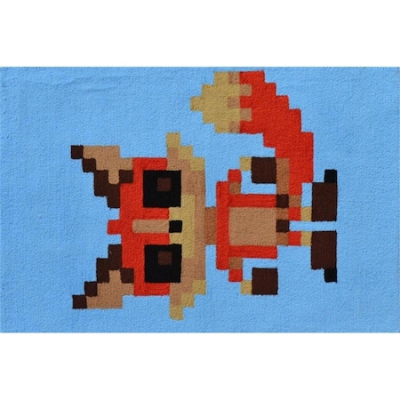 Manmade 2.8 x 4.8 ft. Pixel Fox Area Rug MA564075