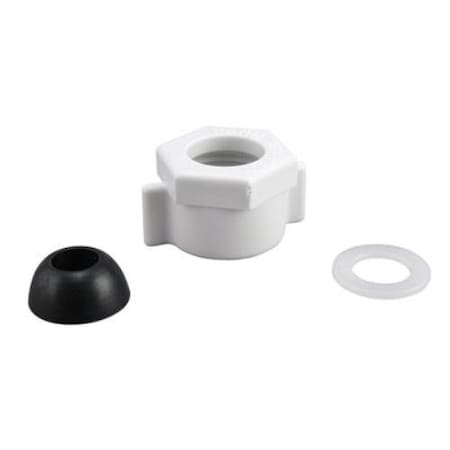 Oatey BALLCOCK COUPLNG NUT PLASTIC PP23549