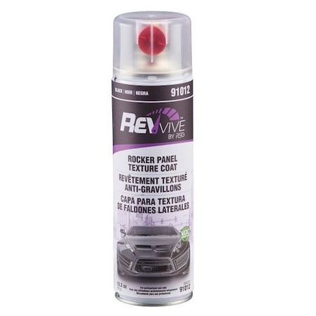 Norton Revive Products Black Rocker Panel Texture Coat, 12.8 oz Aerosol Can, 3 to 4 hr Curing 66623391012