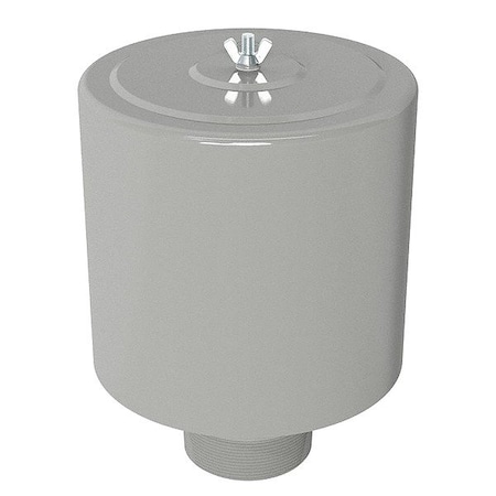 Solberg Filter Silencer, 4" MNPT Inlet, 520 cfm F-235P-400