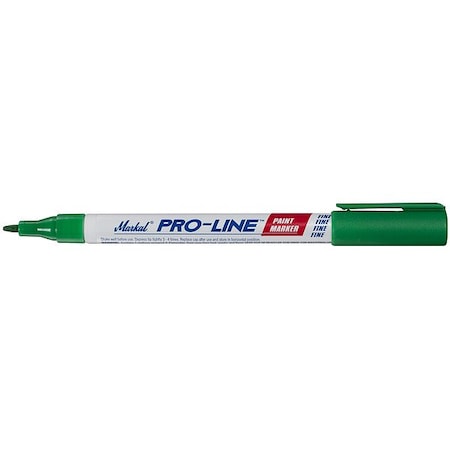 Markal Paint Marker, Medium Tip, Green Color Family, Paint 96876