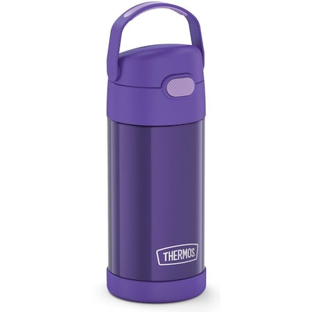 Thermos 12-Ounce FUNtainer Vacuum-Insulated Stainless Steel Bottle (Purple) F4100PU6