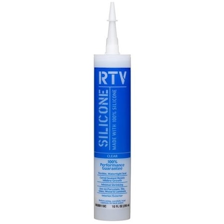 Krylon White Lightning Contractor RTV Silicone Sealant Clear WL099110C