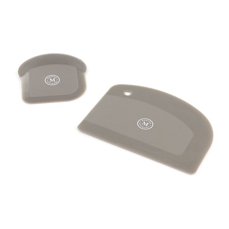 Martha Stewart Flexible Polymer Scraper Set in Dark Taupe 129103.02