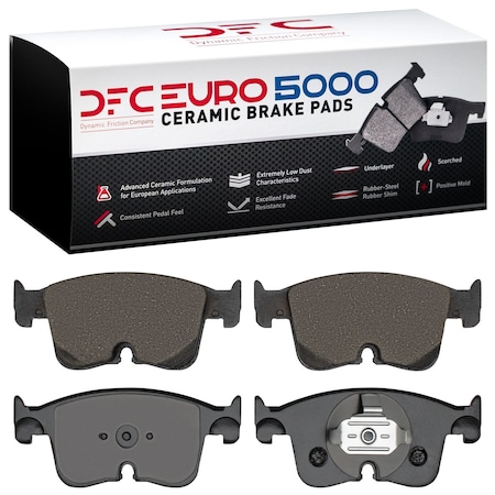 Dfc 5000 Euro Ceramic, Disc Brake Pad Set, 1600-2438-00
