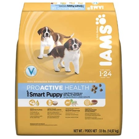 Iams 70073 31.7 lbs. Large Breed Puppy Dry Dog Food 158506