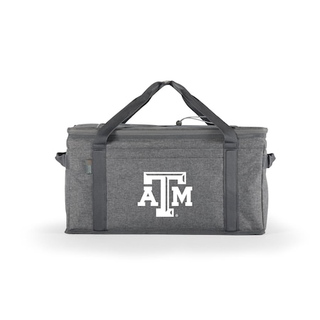Picnic Time Family Of Brands NCAA Texas A&M Aggies 64 Can Collapsible Cooler, Large Insulated Soft Cooler Bag 716-00-105-564-0