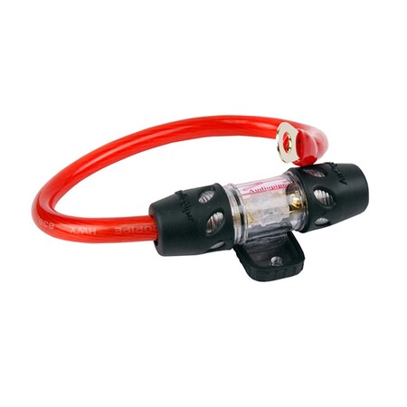 Nippon 4 Gauge 1 ft. Length with Mini ANL Fuse Holder NQ604