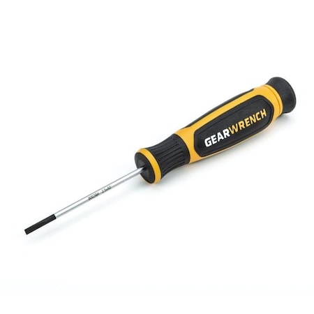 Gearwrench Screwdriver, Mini Slotted, 2.5 mm x 60 mm 80036H