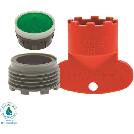 Neoperl Cache Replacement Kit for Moen Faucets with Perlator 1.5 GPM Junior Insert 5406910