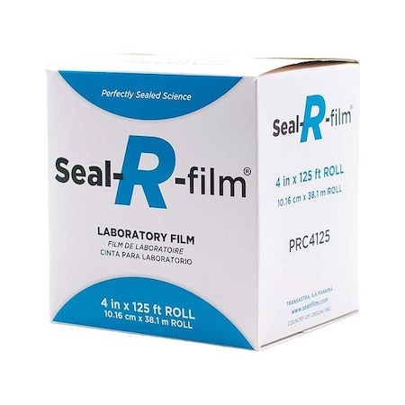 Globe Scientific Sealing Film, Clear, 125 ft L, Non-Sterile SRF-PRC4125