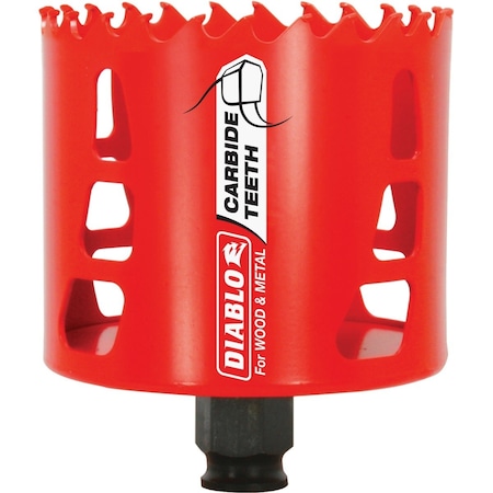 Diablo 3-1/2'' Carbide-Tipped Hole Saw DHS3500CT