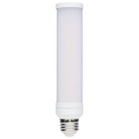 Satco 8 Watt LED PL - E26 Base - 27K/30K/35K/40K/50K CCT Selectable - Type B Ballast Bypass - 120-277 Volt S8760
