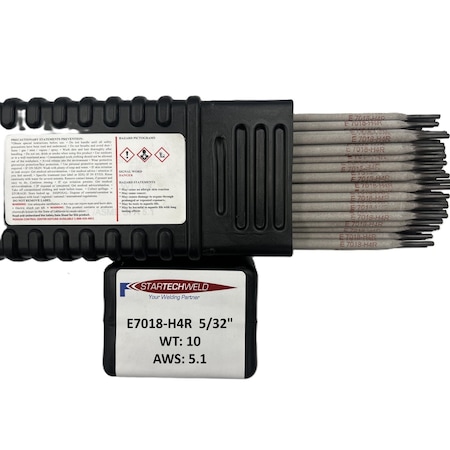 Star Tech Weld E7018 Welding Rod 5/32" E7018 Stick Welding Electrodes 10Lbs Steady Arc Low Spatter 5/32" E7018-532-10