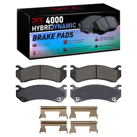 Dfc 4000 HybriDynamic, Disc Brake Pad Set,  4000-0785-01