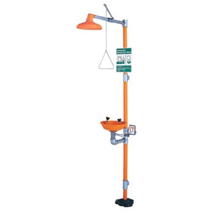 Guardian Eye Wash & Shower Safetystation W12 Inch Orange 333-G1902P