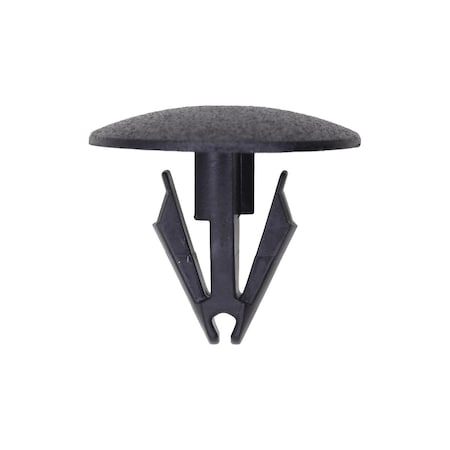 Auveco GM Retaining Clip, Black Nylon, 20mm Head., 15mm Stem, 8mm Hole, 50PK 22071