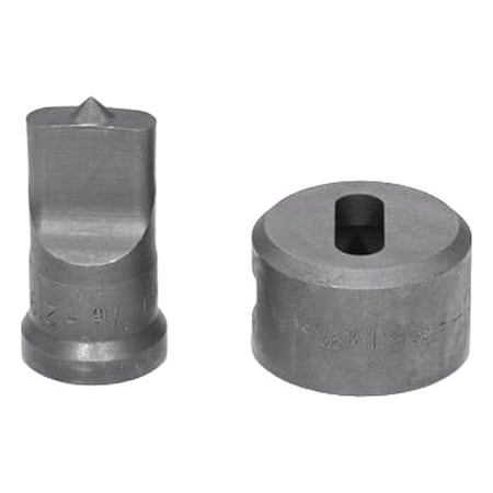 Edwards Oblong Punch & Die Set ED9-PDOB3/8X11/16