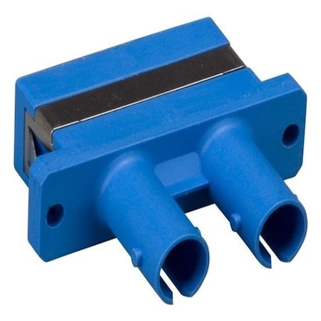 Sanoxy 2 PACK Multimode ST/SC Duplex Fiber Optic Adapter, Plastic Body SNX-CBL-LDR-FB203-2221