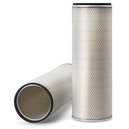 Fleetguard Automotive Air Filter, Round, 10 in L AF4677