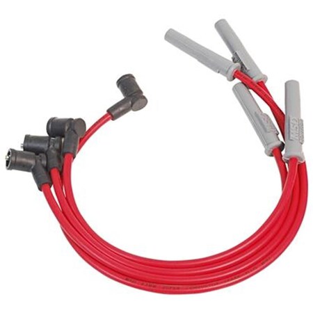 Powerplay 32599 Spark Plug Wire Set, Red PO1096516