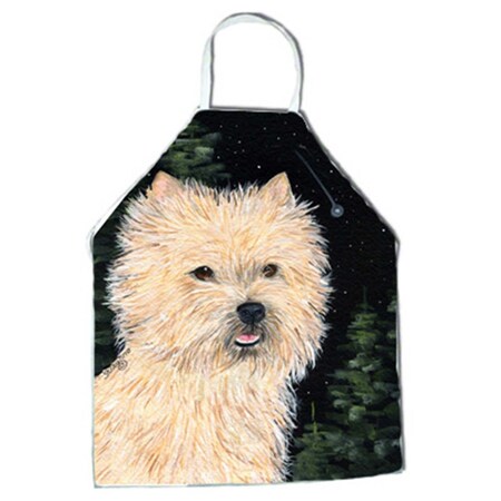 Carolines Treasures Starry Night Cairn Terrier Apron - 27 x 31 in. SS8502APRON