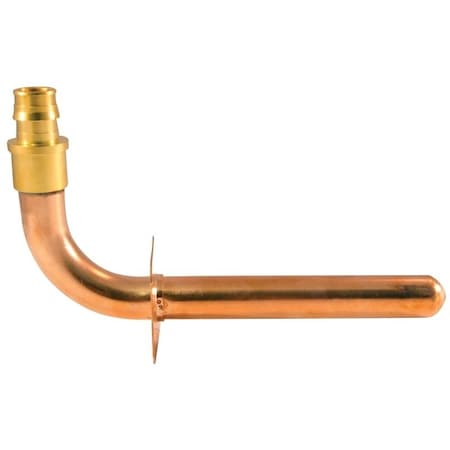Apollo Valves ExpansionPEX Series StubOut, 34 in, Barb, Copper, 200 psi Pressure EPXSTUBWE34
