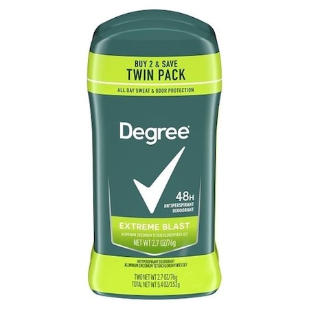 Degree Extreme Blast Anti-Perspirant Deodorant Invisible Solid Stick, 5.4 Ounce, 6PK 26280