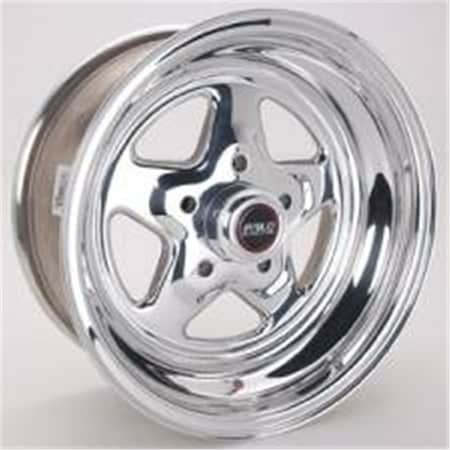 Weld Racing 15 x 7 in. 5 x 4.75 in. Bolt Circle 3.5 in. Back Spacing 12.85 lbs Pro Star Polished Wheel WEL96-57276