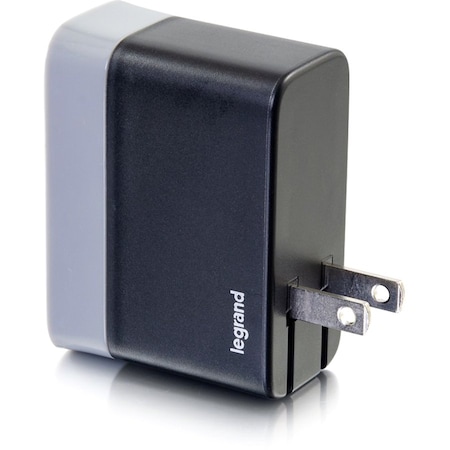 C2G C2G USB C Wall Charger - USB C and USB A Wall Charger - 120 V AC, 230 V AC Input - 5 V DC/5.40 A Output 20280