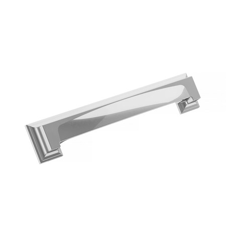 Amerock Appoint 5-1/16 in & 6-5/16 in 128 mm & 160 mm Center-to-Center Polished Chrome Cabinet Cup Pull BP3676326