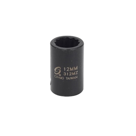 Sunex 3/8 inDr12Mm 12Pt Mtr Std Imp Sc 312MZ