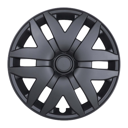Altertrim 2004-2010 Toyota Sienna 16 in Hubcaps Wheel Rims Cover, (Blk Matte), 4PK CHB-5143-BP-16