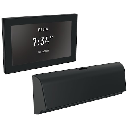 Delta Universal Showering Components Unilateral Digital Steam Package In Matte Black 5CB-550L-BL