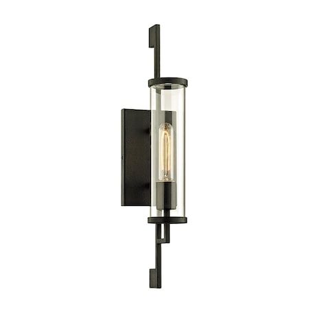 Troy Lighting Park Slope 1 Light Wall Sconce 21 In. Forged Iron B6461-FOR
